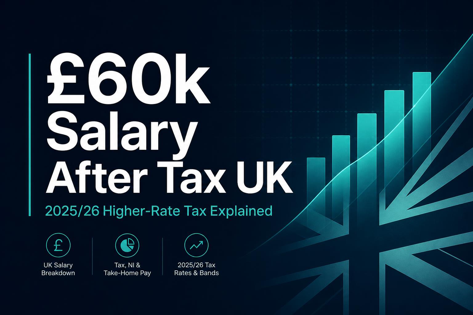 £60k salary after tax UK 2025/26 higher-rate tax explained